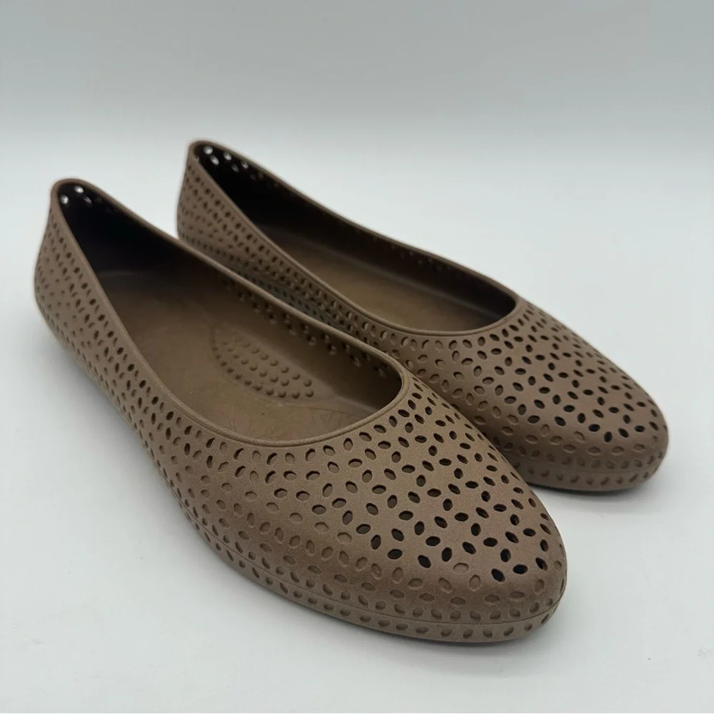 Okabashi Samantha Toffee Women's Ballet Flats